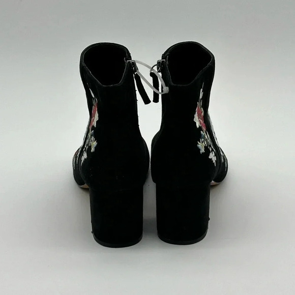 White House Black Market Womens Titus Ankle Boots Booties Multicolor Suede 9.5 M - Picture 3 of 12